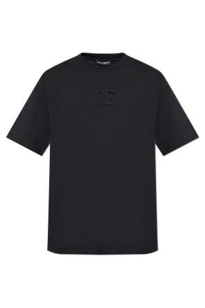 Tシャツ・カットソー Dolce & Gabbana SS24 Satin logo shirt (G5IT7TIS1O7 HNVAA) Dolce & Gabbana boy's cotton T-shirt with printed logo